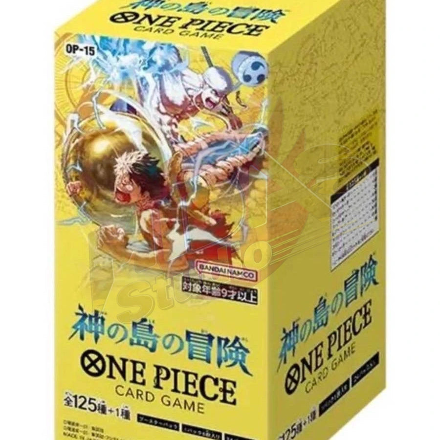 Brand New🔥 One Piece Card Game Japanese OP-15 Adventure on God Valley Sealed Booster Pack Collection Set