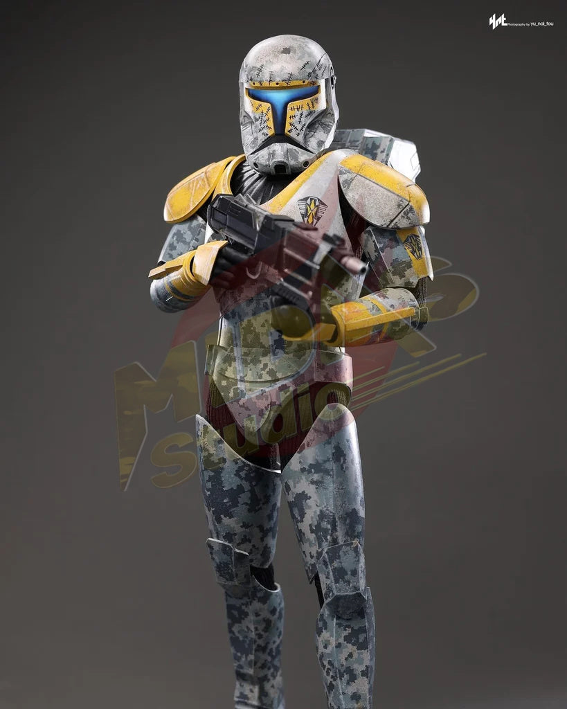 Brand New🔥 Hot Toys 1/6 Scale Star Wars: The Clone Wars Clone Commando Gregor Collectible Figure (Hot Toys Exclusive, TMS155)