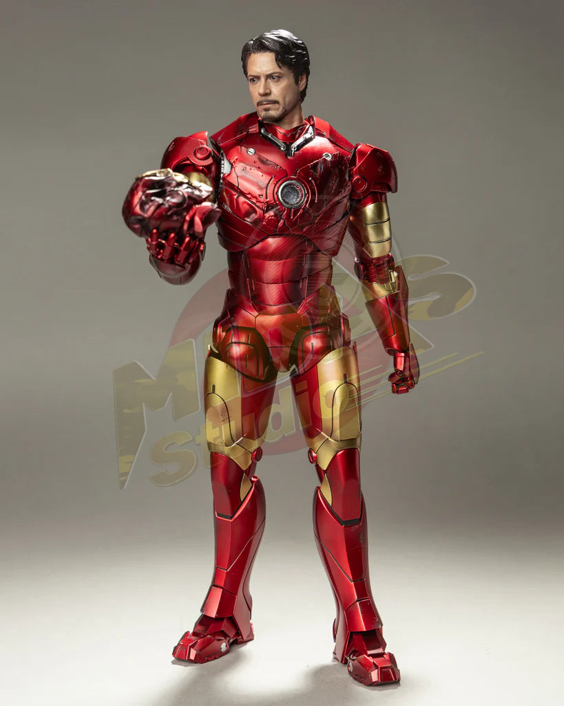 Brand New🔥 Hot Toys 1/6 Scale Iron Man Mark 3 (2.0) Collectible Figure (MMS664D48B, Special Edition with Bonus Part)