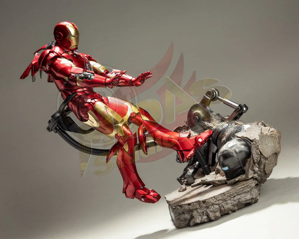 Brand New🔥 Hot Toys 1/6 Scale Iron Man Mark 3 (2.0) Collectible Figure (MMS664D48B, Special Edition with Bonus Part)