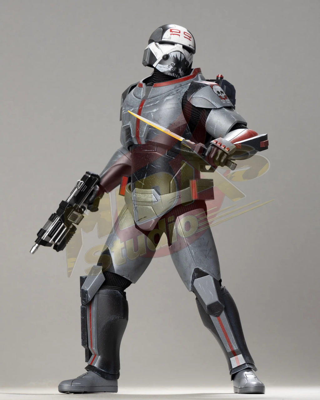 Brand New🔥 Hot Toys 1/6 Scale Star Wars: The Bad Batch Wrecker Collectible Figure (TMS099)