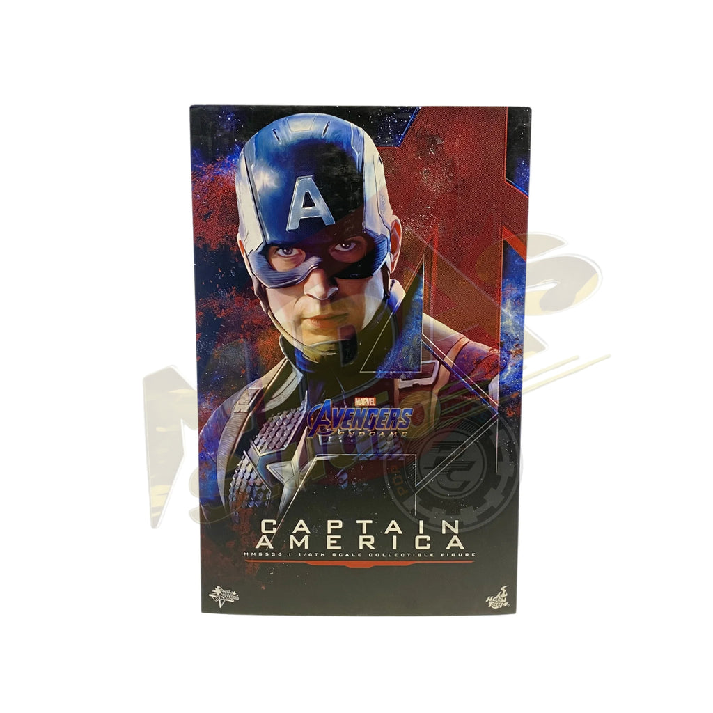 Brand New🔥 Hot Toys 1/6 Scale Avengers Endgame Captain America (MMS536) Collectible Figure