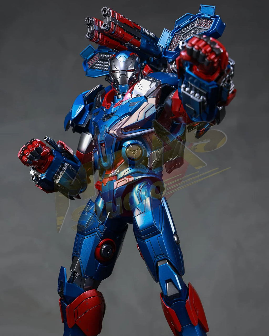 Brand New🔥 Hot Toys MMS547D34 Avengers Endgame Iron Patriot 1/6 Scale Collectible Figure Set