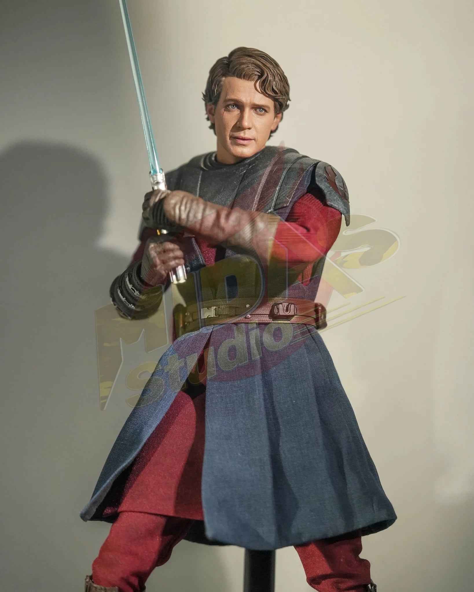 Brand New🔥 Hot Toys TMS129 Star Wars Ahsoka Anakin Skywalker Clone Wars 1/6 Scale Collectible Figure Set