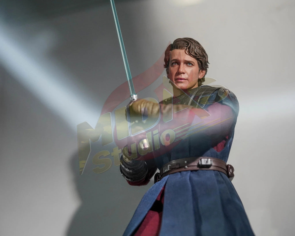 Brand New🔥 Hot Toys TMS129 Star Wars Ahsoka Anakin Skywalker Clone Wars 1/6 Scale Collectible Figure Set