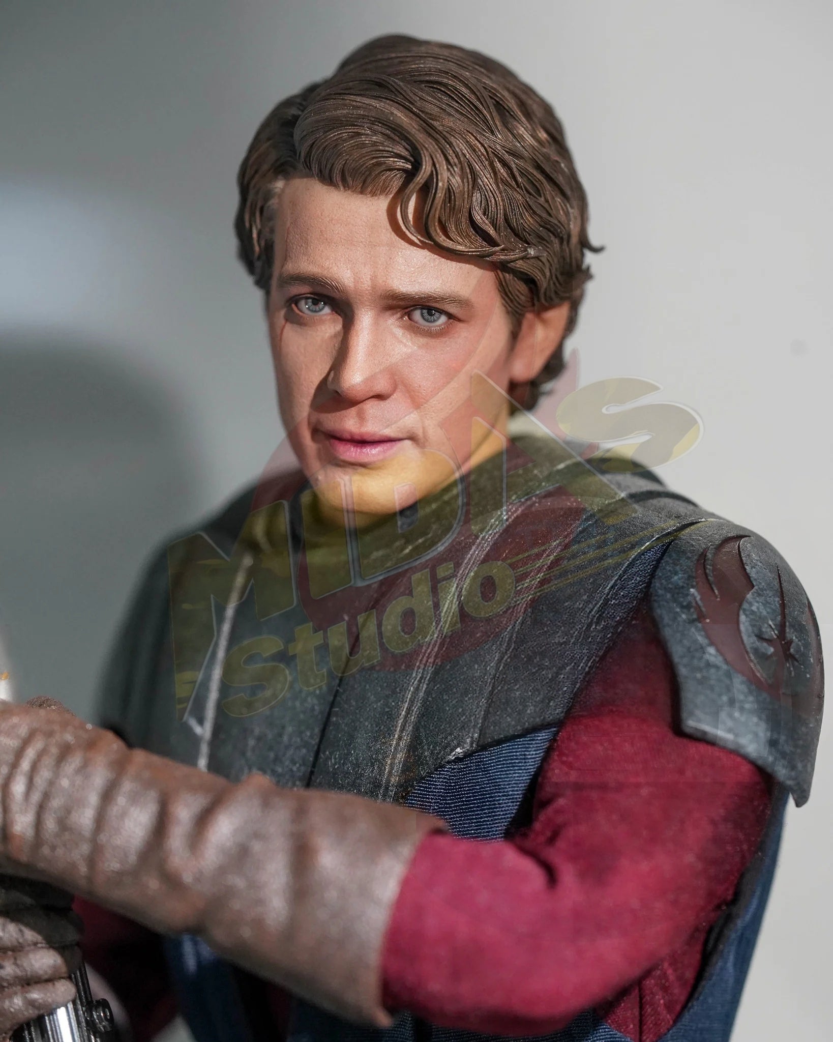 Brand New🔥 Hot Toys TMS129 Star Wars Ahsoka Anakin Skywalker Clone Wars 1/6 Scale Collectible Figure Set