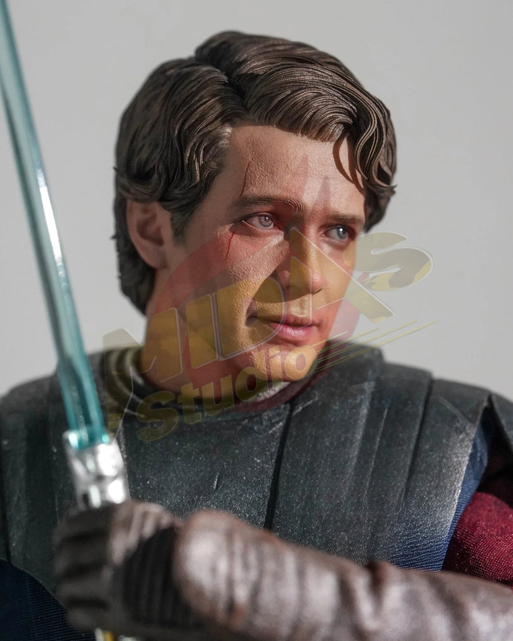 Brand New🔥 Hot Toys TMS129 Star Wars Ahsoka Anakin Skywalker Clone Wars 1/6 Scale Collectible Figure Set