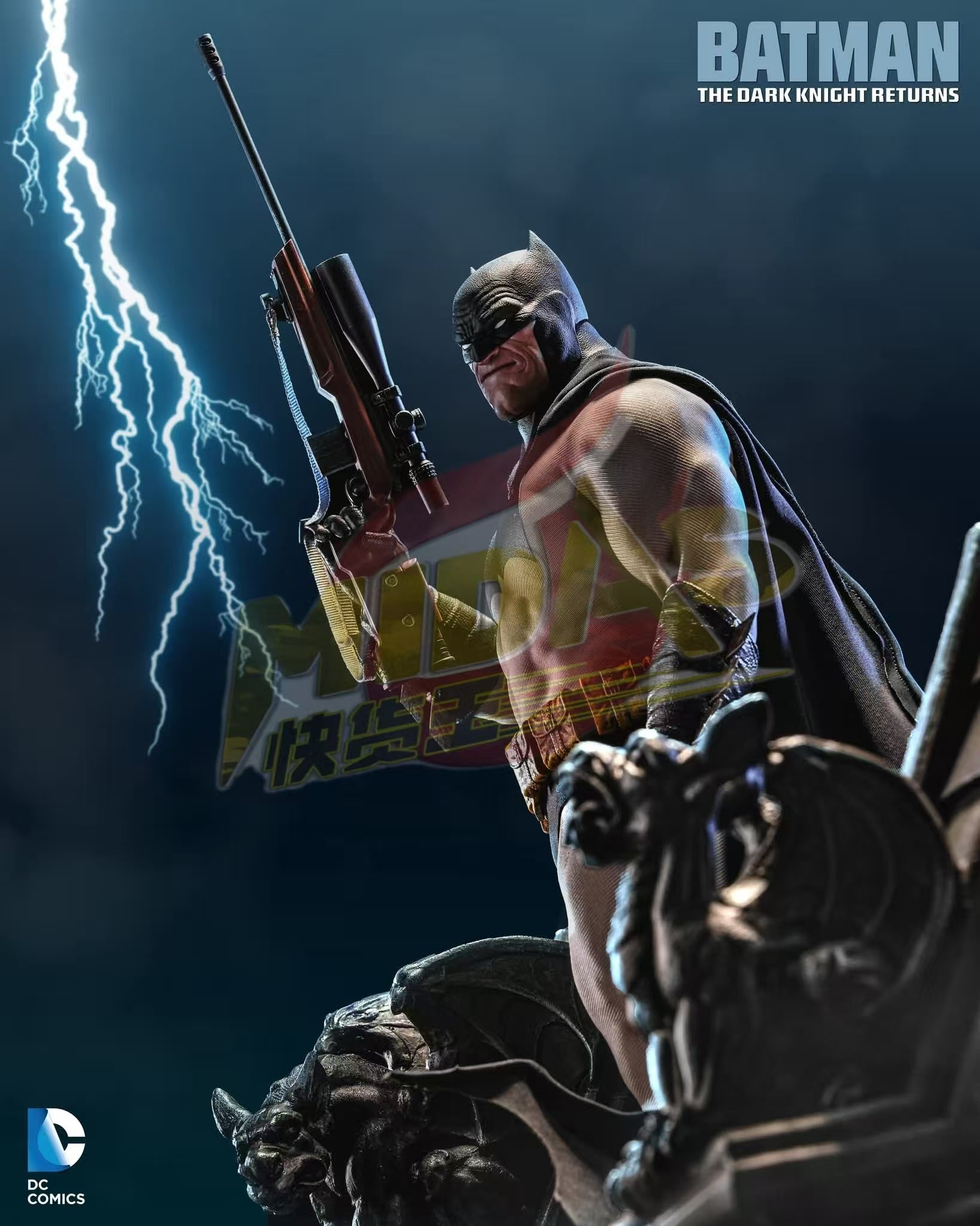 Hot Toys CMS024 DC Comic Batman The Dark Knight Returns Batman 1/6 Scale Collectible Figure