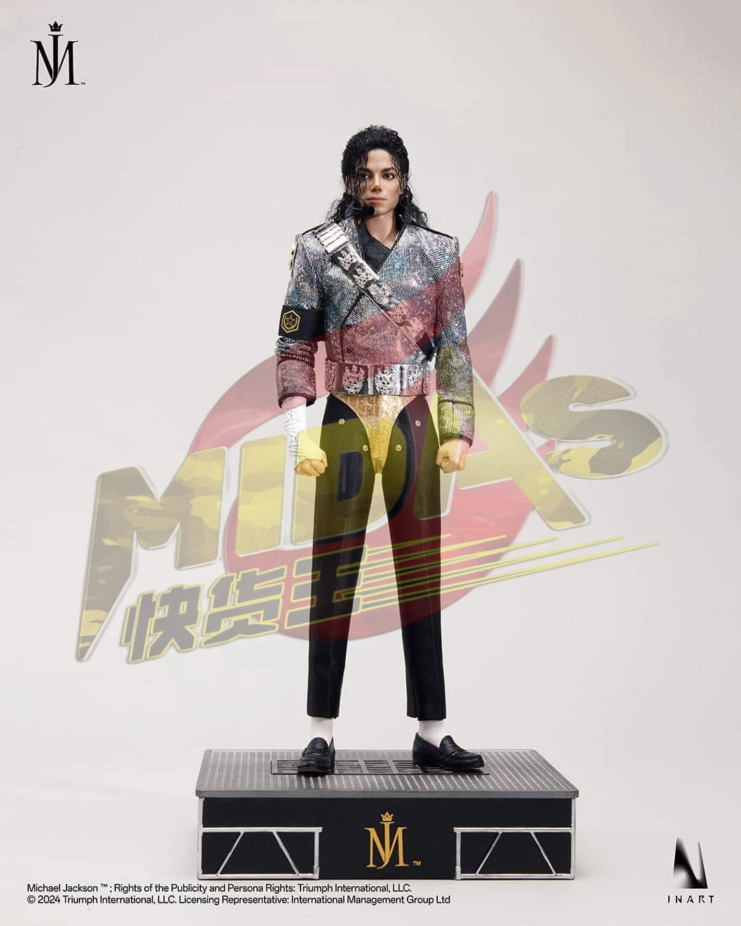 READY🔥InArt A012 Michael Jackson 1/6 Collectible Figure Deluxe Version