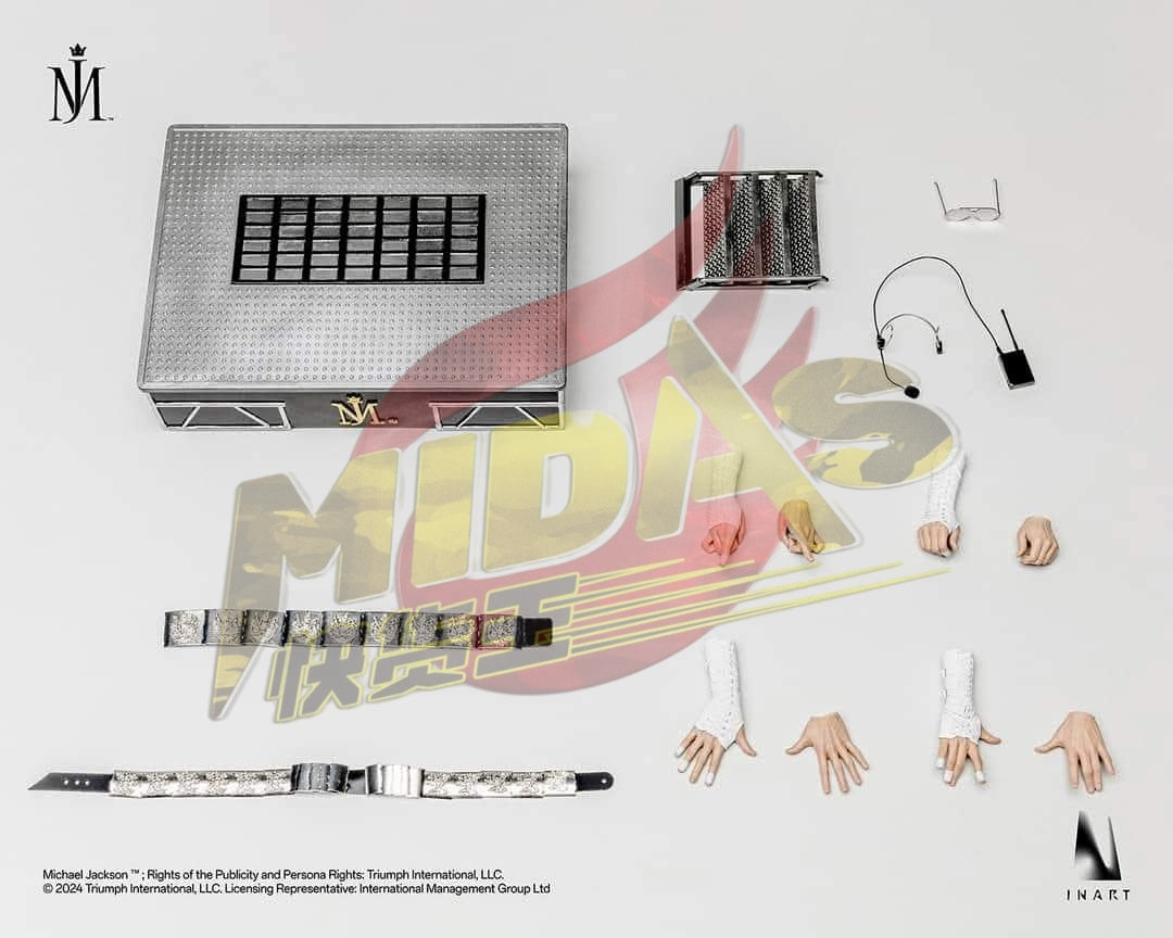 READY🔥InArt A012 Michael Jackson 1/6 Collectible Figure Deluxe Version