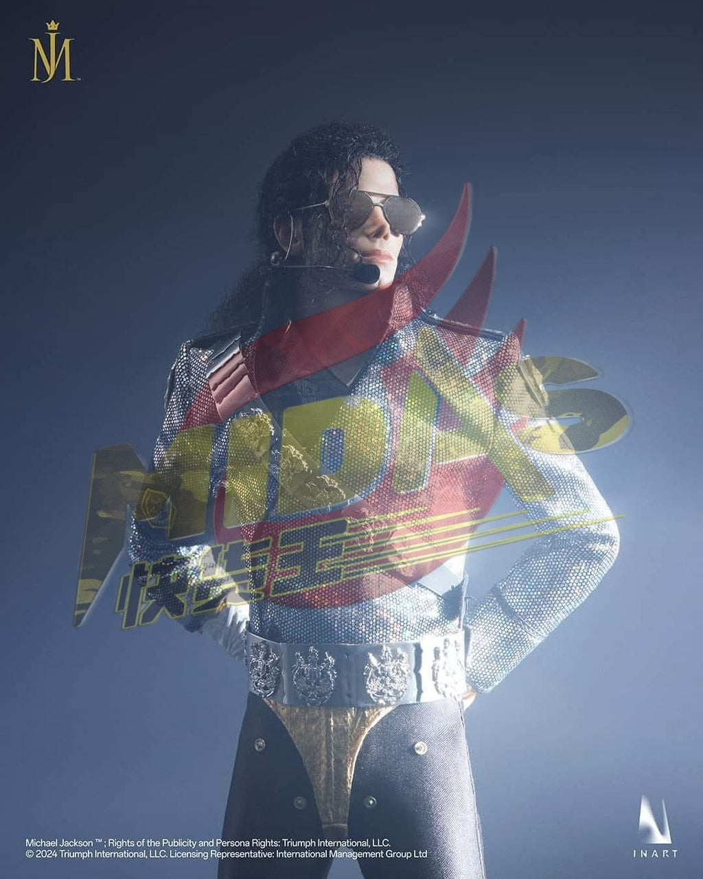 READY🔥InArt A012 Michael Jackson 1/6 Collectible Figure Deluxe Version