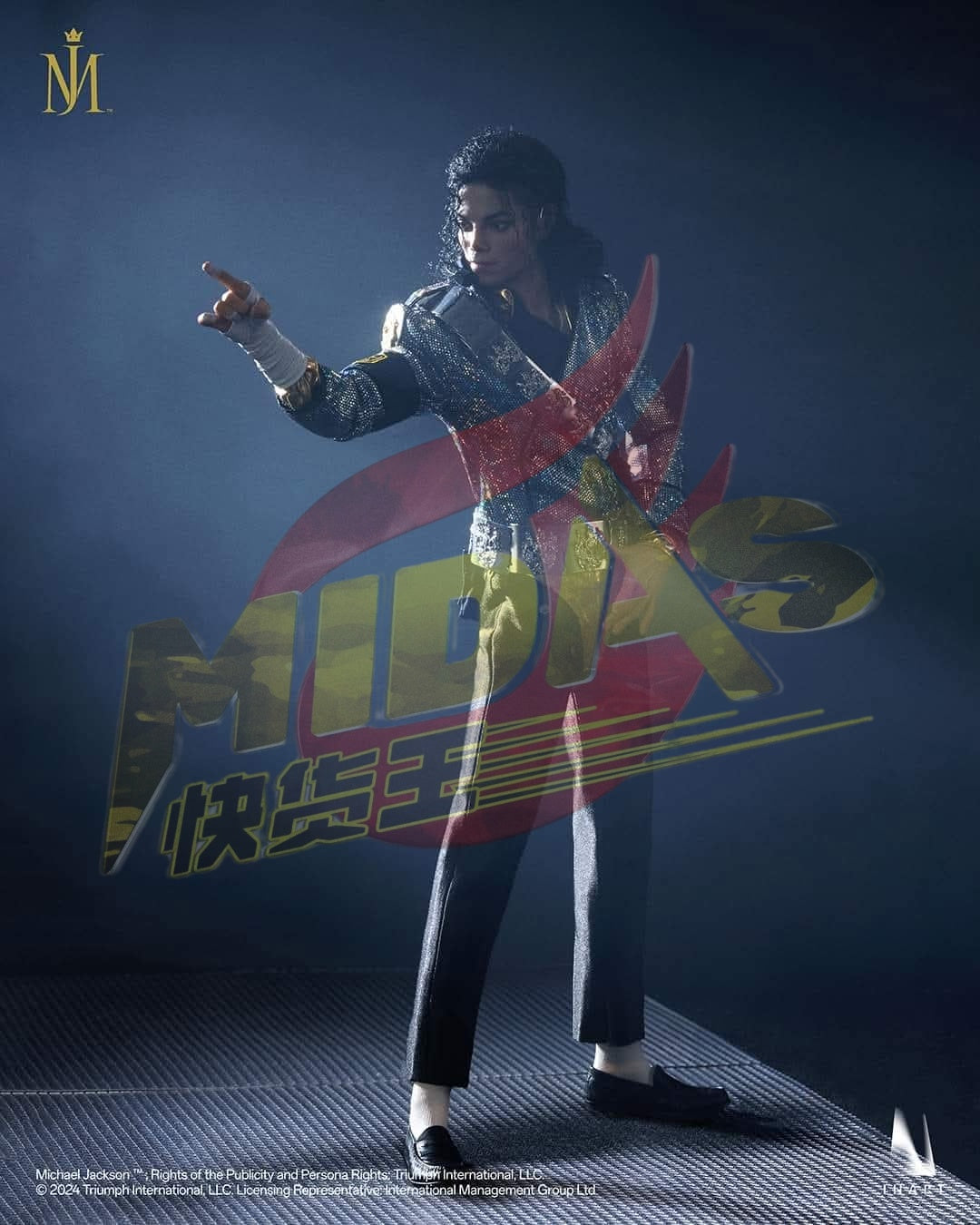 READY🔥InArt A012 Michael Jackson 1/6 Collectible Figure Deluxe Version