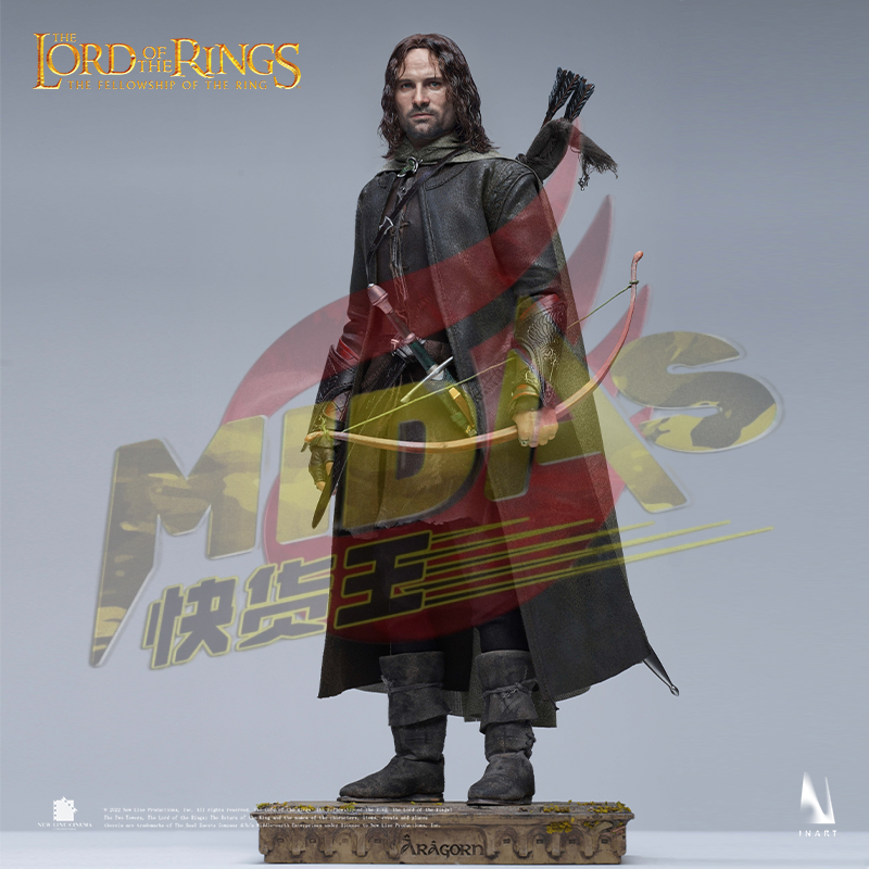 READY🔥 INART The Lord Of The Rings The Fellowship Of The Ring Aragorn 1/6th Scale Collectible Figure Premium Edition (Rooted Hair)