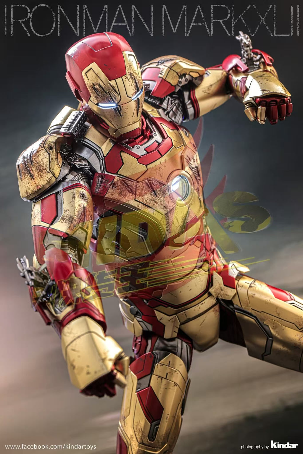 READY🔥Hot Toys MMS759D66B Marvel Ironman 3 Ironman Mark 42 (2.0) 1/6 Scale Collectible Figure (Deluxe Version) Special Edition