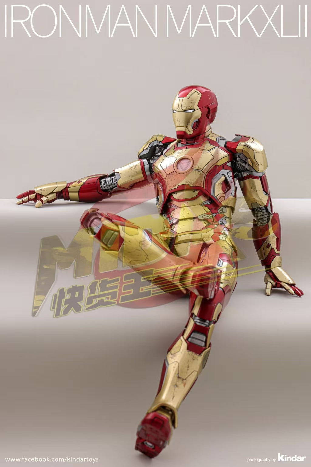 READY🔥Hot Toys MMS759D66B Marvel Ironman 3 Ironman Mark 42 (2.0) 1/6 Scale Collectible Figure (Deluxe Version) Special Edition