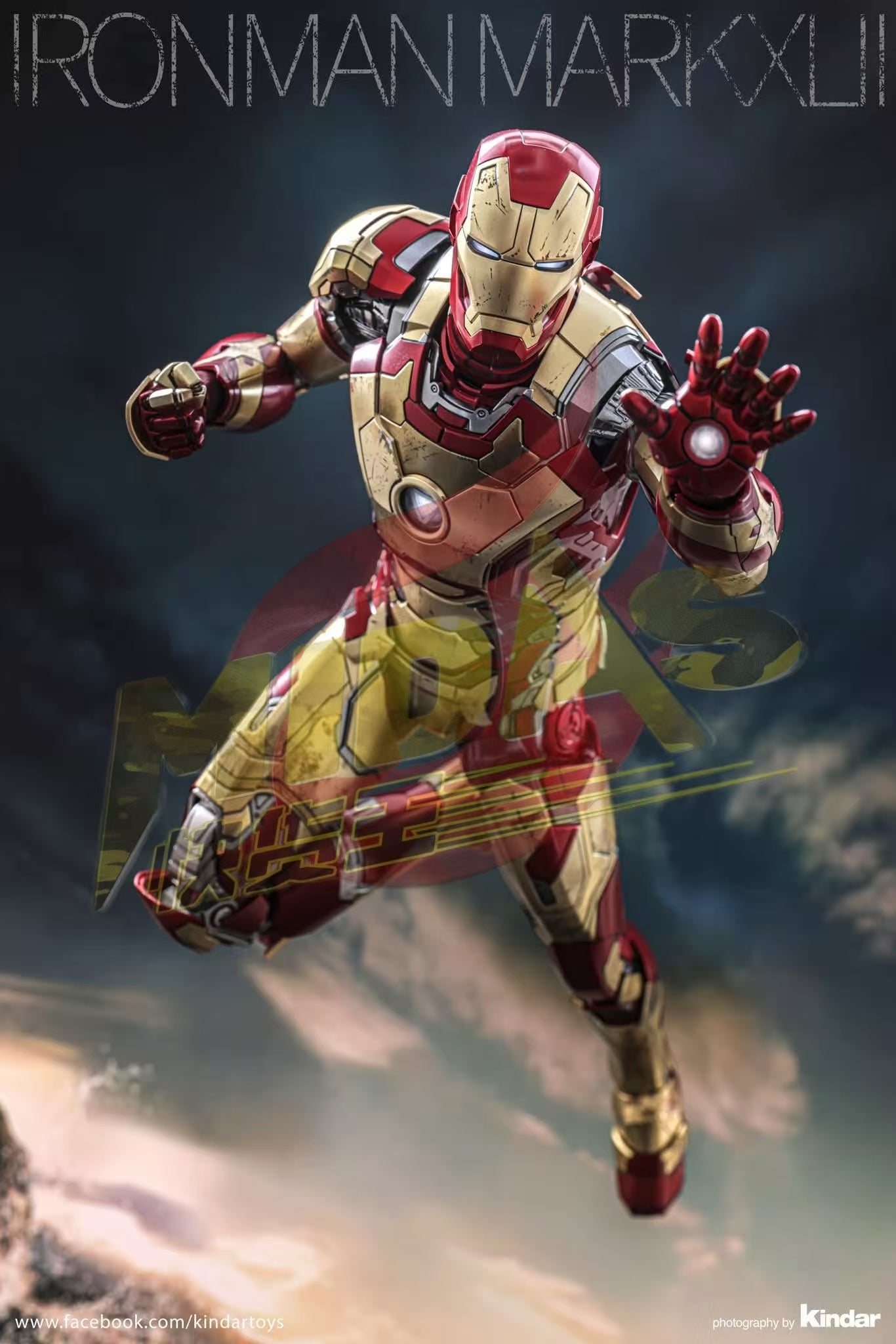 READY🔥Hot Toys MMS759D66B Marvel Ironman 3 Ironman Mark 42 (2.0) 1/6 Scale Collectible Figure (Deluxe Version) Special Edition