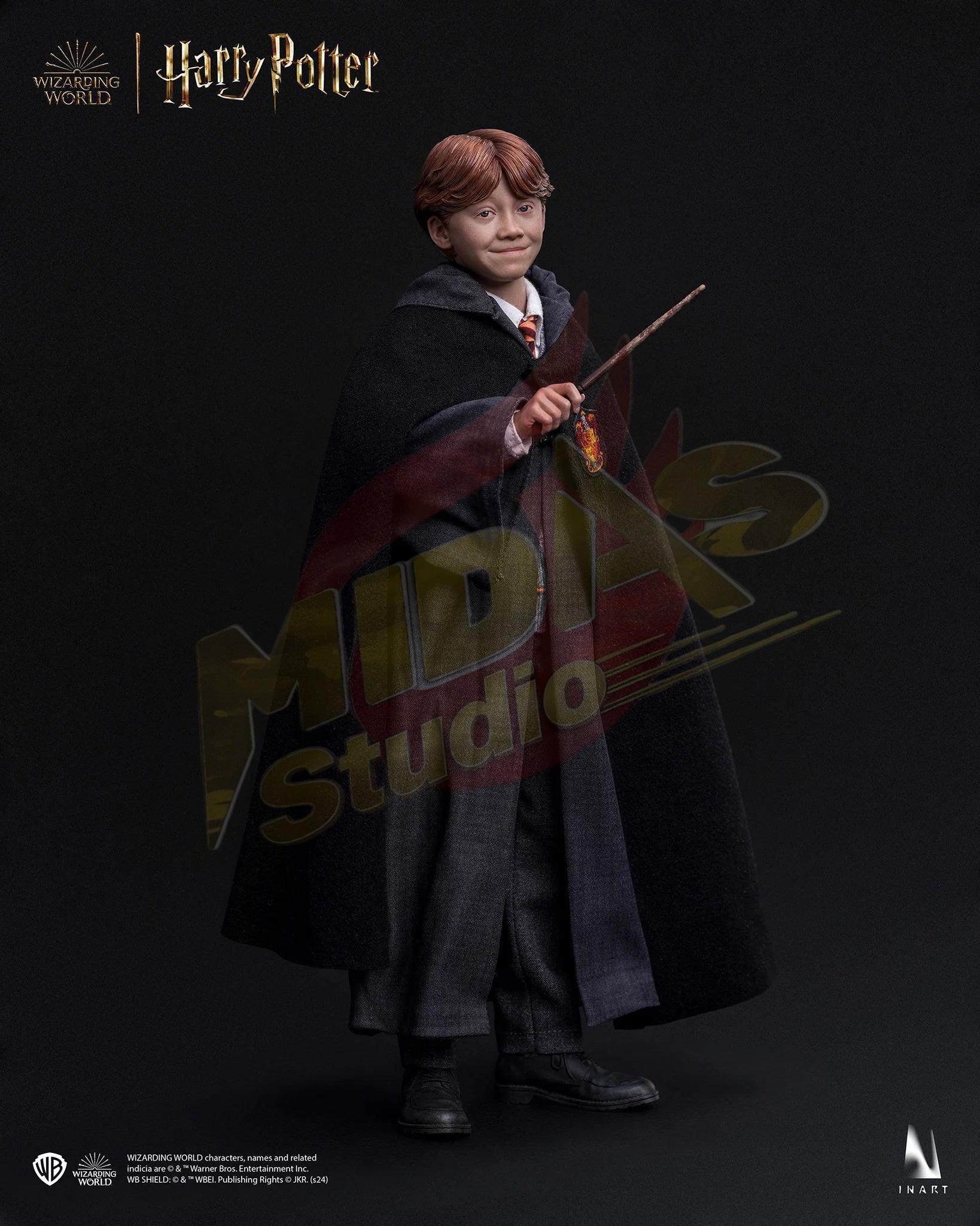 Brand New🔥INART 1/6 Scale Harry Potter and the Philosopher's Stone Ron Weasley (Standard Edition, Sculpted Hair) Collectible Figure