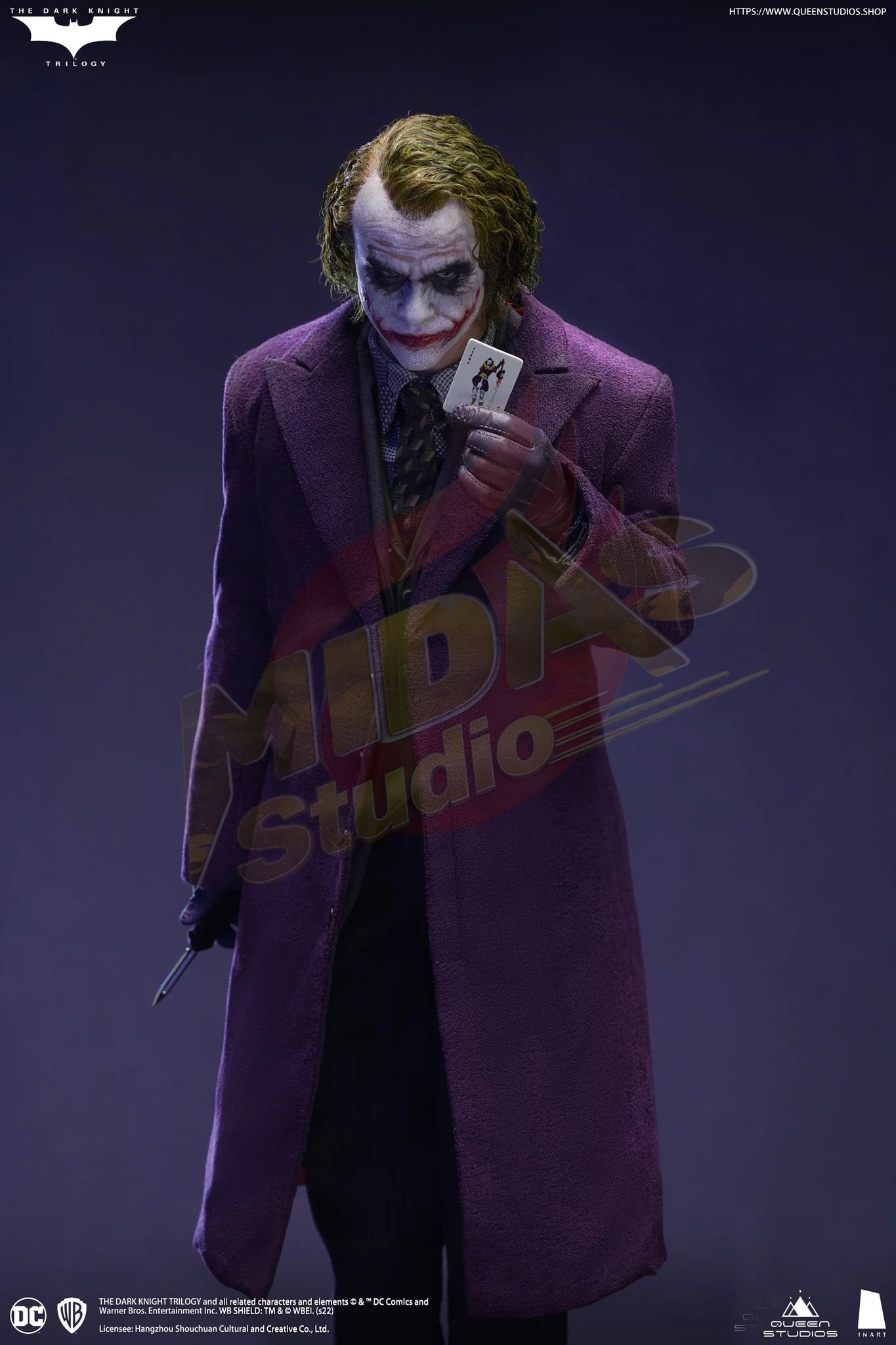 Brand New🔥INART 1/6 Scale The Dark Knight Heath Ledger Joker (Deluxe Version) IA001D