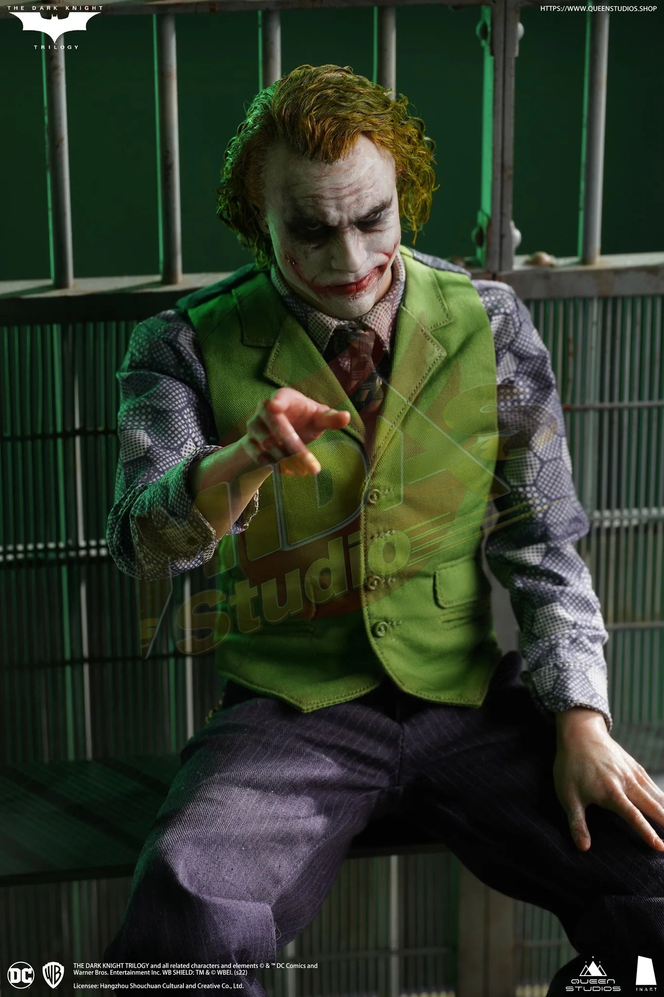 Brand New🔥INART 1/6 Scale The Dark Knight Heath Ledger Joker (Deluxe Version) IA001D