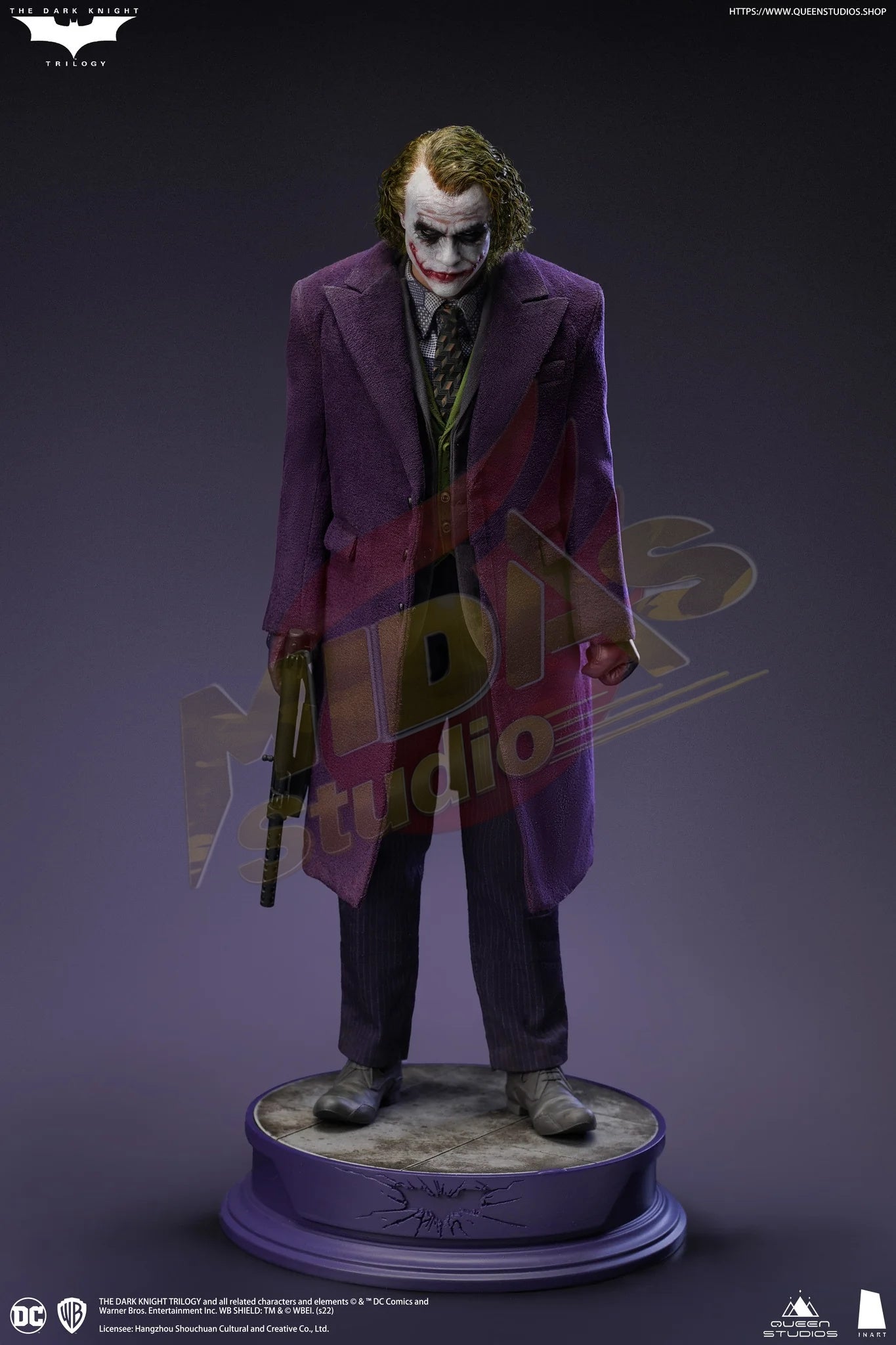 Brand New🔥INART 1/6 Scale The Dark Knight Heath Ledger Joker (Deluxe Version) IA001D