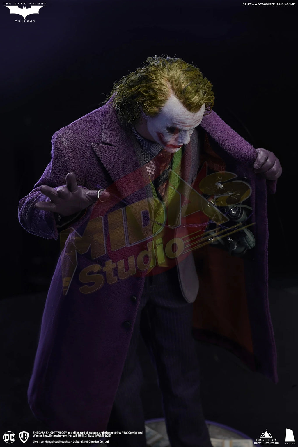 Brand New🔥INART 1/6 Scale The Dark Knight Heath Ledger Joker (Deluxe Version) IA001D