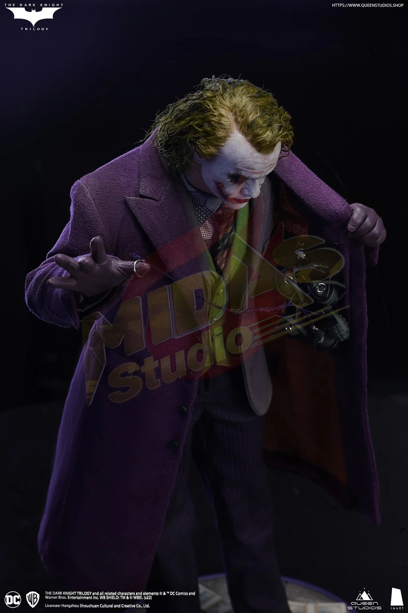 Brand New🔥INART 1/6 Scale The Dark Knight Heath Ledger Joker (Deluxe Version) IA001D