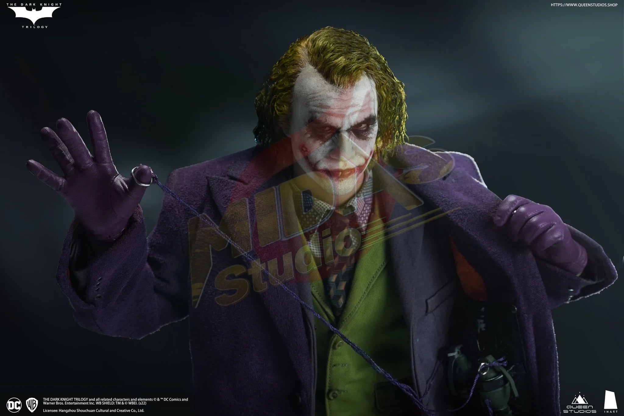 Brand New🔥INART 1/6 Scale The Dark Knight Heath Ledger Joker (Deluxe Version) IA001D