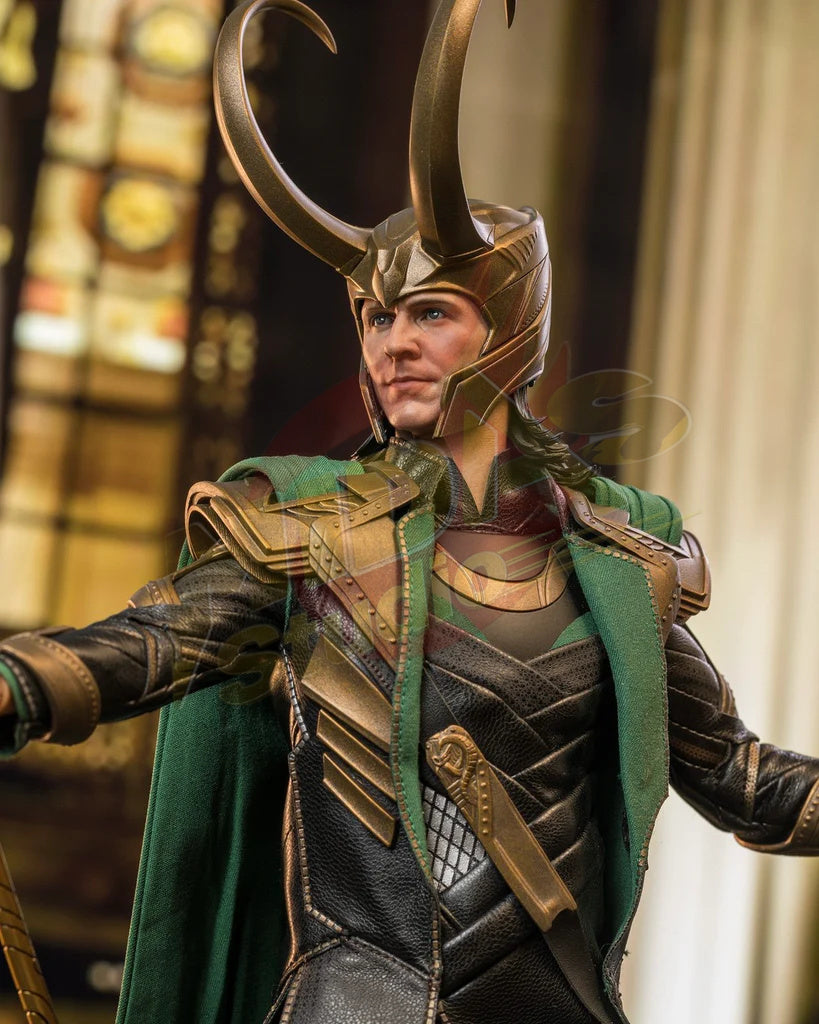 Brand New🔥 Hot Toys MMS579 Avengers Endgame Loki 1/6 Scale Collectible Figure Set