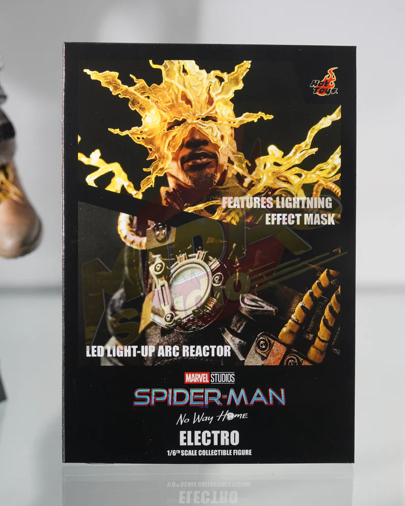 Brand New🔥 Hot Toys 1/6 Scale Spider-Man: No Way Home Electro Collectible Figure (MMS644)