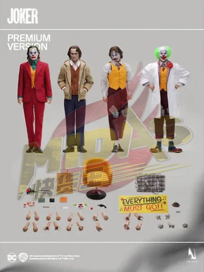 Ready🔥InArt A008D1 JOKER (2019) 1/6 Collectible Set (Premium Version)
