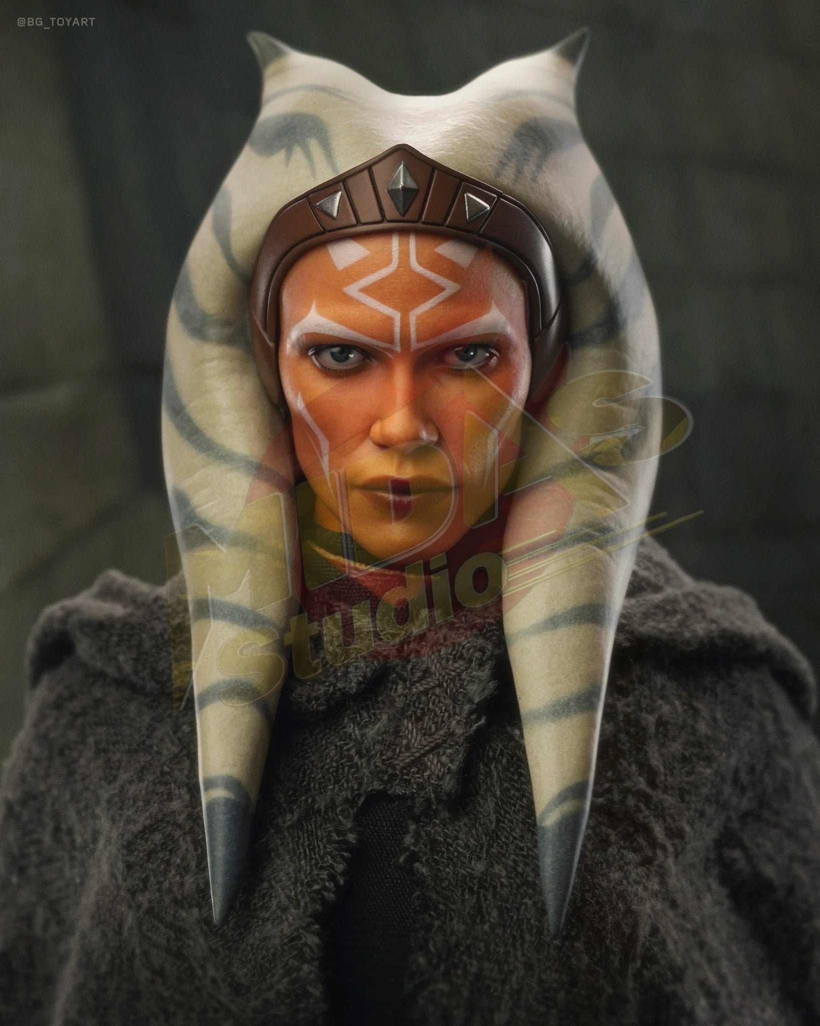 Brand New🔥 Hot Toys 1/6 Scale Star Wars: The Mandalorian Ahsoka Tano & Grogu Collectible Set (DX21)