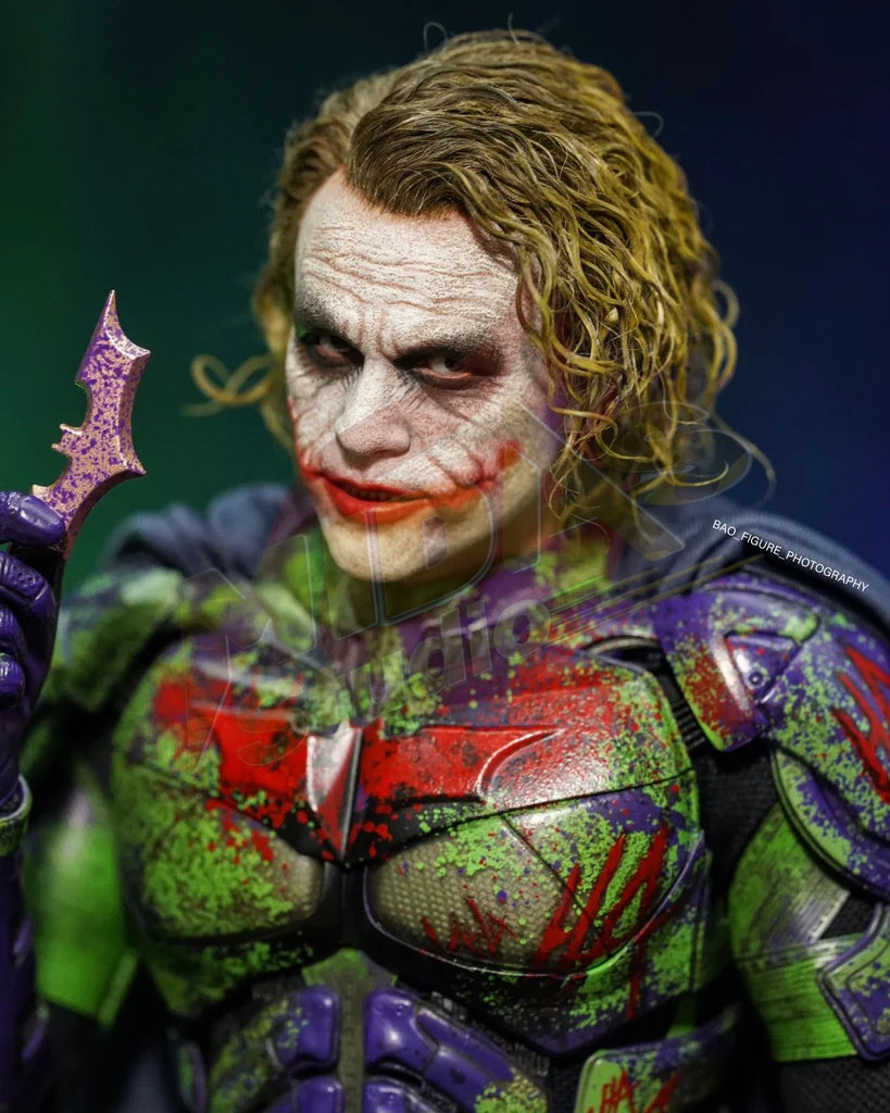 Brand New🔥 Hot Toys 1/6 Scale DC Batman: The Dark Knight The Joker Batman Imposter Version Collectible Figure (Exclusive Artisan Edition, MMS752AE)