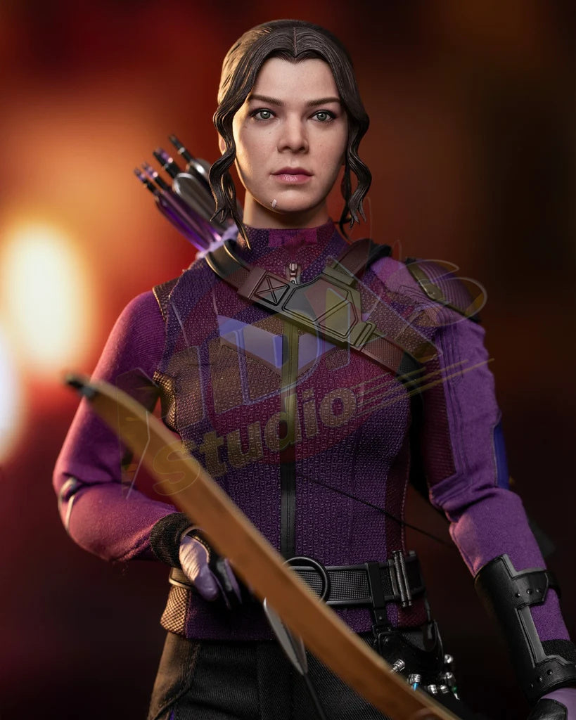 Brand New🔥 Hot Toys TMS074 Hawkeye Kate Bishop 1/6 Scale Collectible Figure Set