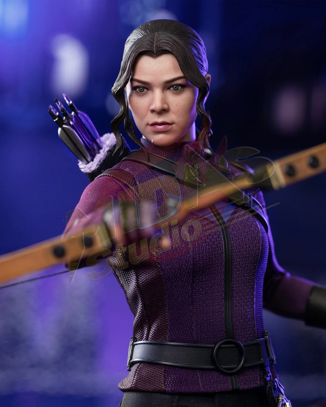 Brand New🔥 Hot Toys TMS074 Hawkeye Kate Bishop 1/6 Scale Collectible Figure Set