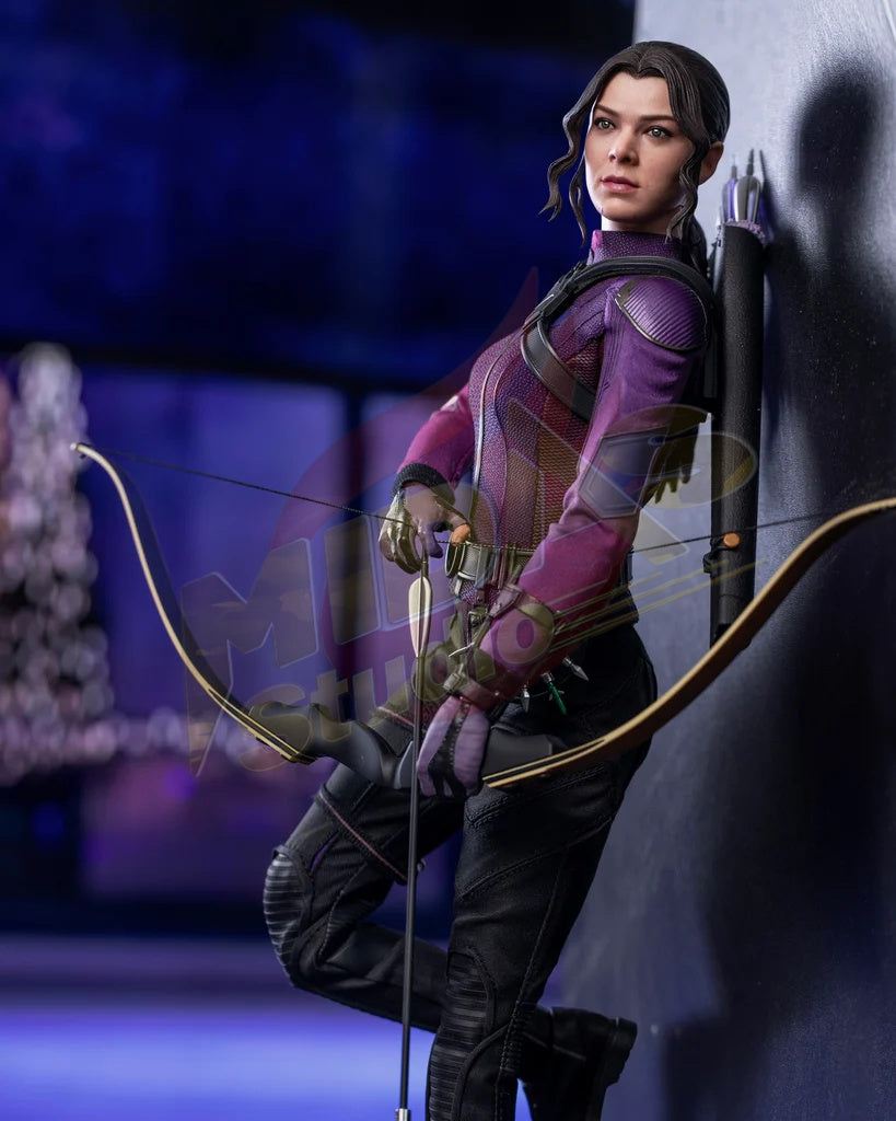 Brand New🔥 Hot Toys TMS074 Hawkeye Kate Bishop 1/6 Scale Collectible Figure Set