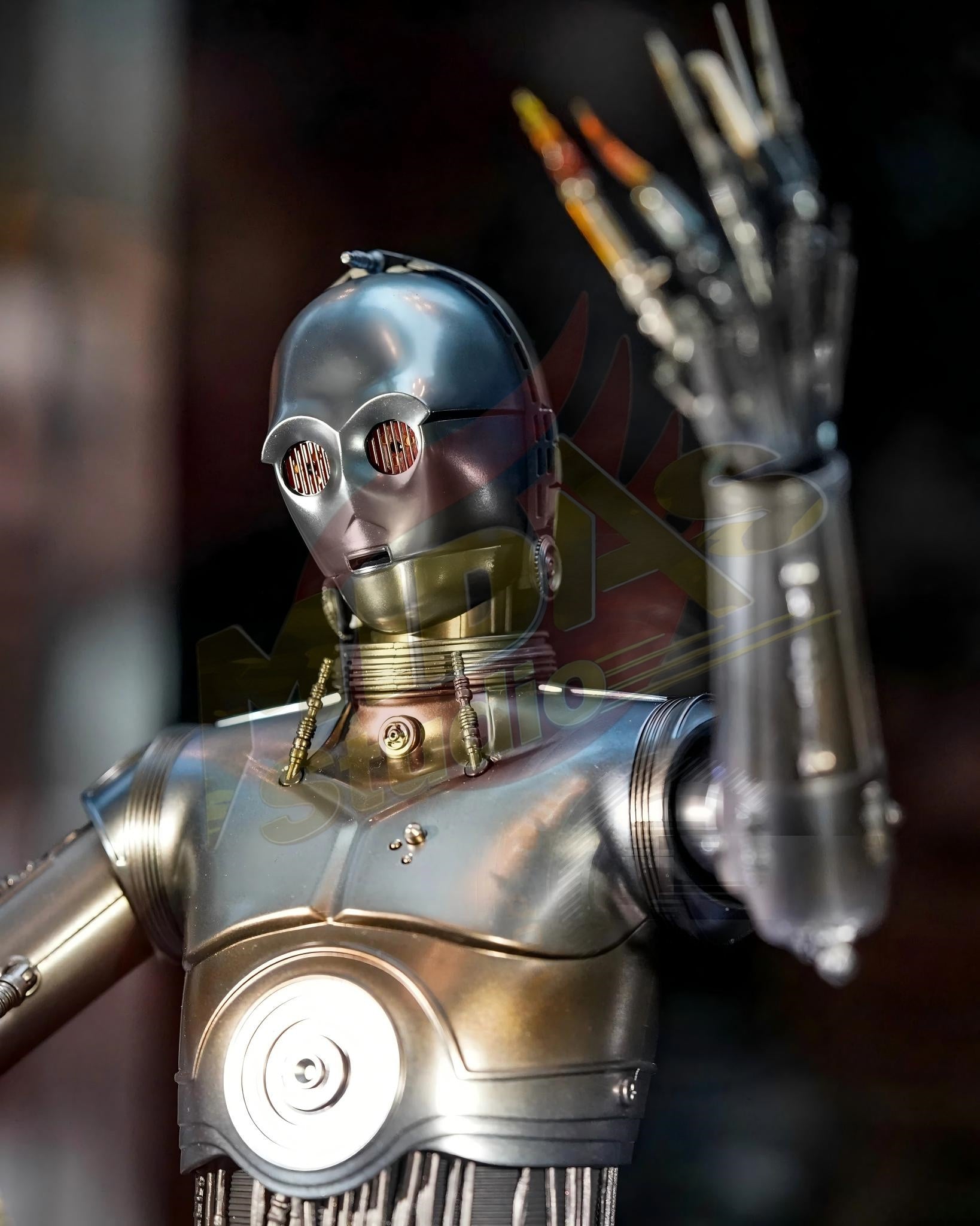 Brand New🔥 Hot Toys 1/6 Scale Star Wars 0-0-0 Collectible Figure (Limited Edition, CMS016D58)