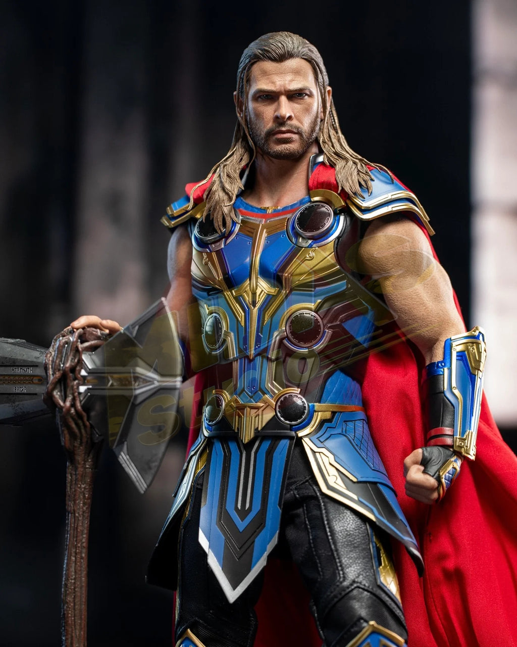 Brand New🔥 Hot Toys 1/6 Scale Marvel Thor: Love and Thunder - Thor Collectible Figure (Deluxe Edition, MMS656)