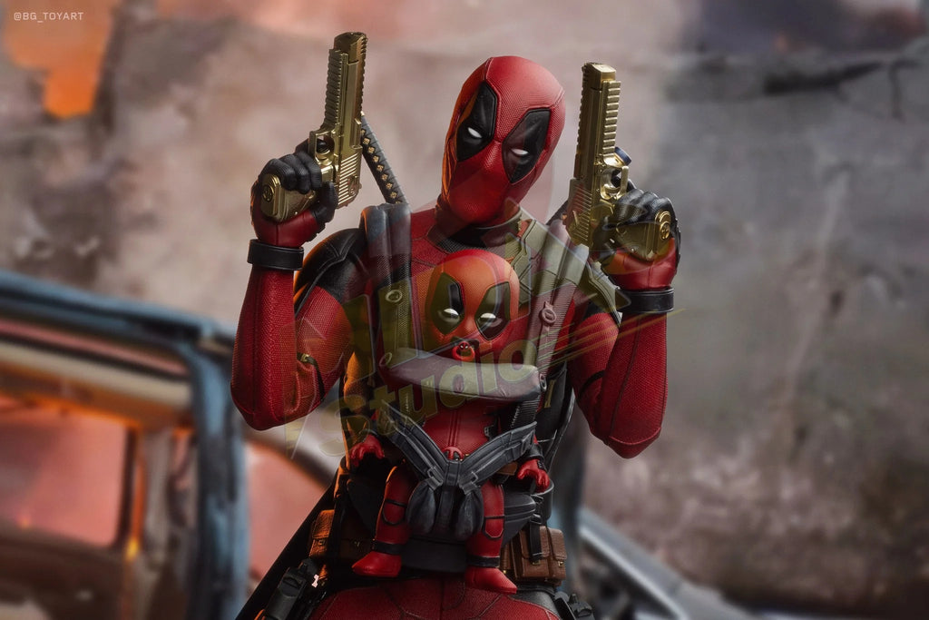 Brand New🔥Hot Toys 1/6 Scale Marvel Deadpool and Wolverine Deadpool (MMS746B, Exclusive Special Edition) Collectible Figure