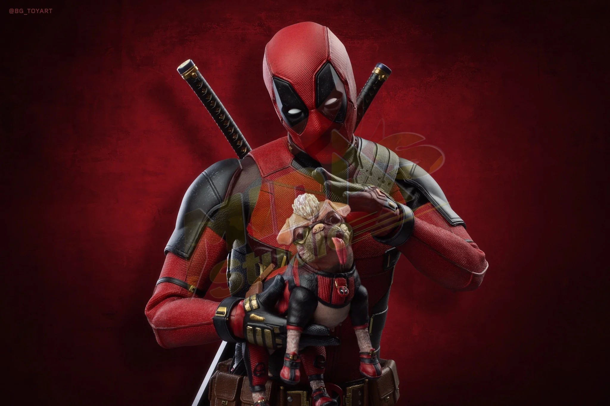 Brand New🔥Hot Toys 1/6 Scale Marvel Deadpool and Wolverine Deadpool (MMS746B, Exclusive Special Edition) Collectible Figure