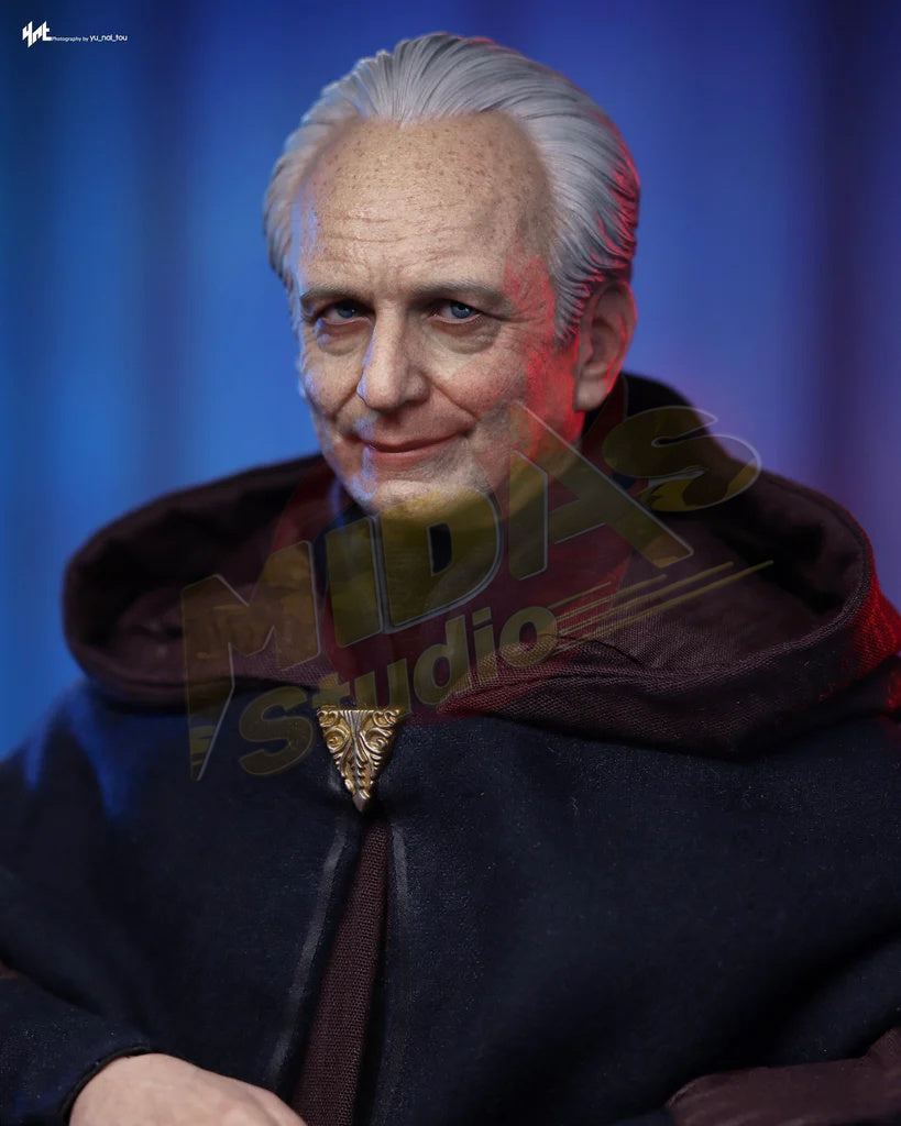 Brand New🔥 Hot Toys 1/6 Scale Star Wars: The Clone Wars – Darth Sidious Collectible Figure (TMS102)