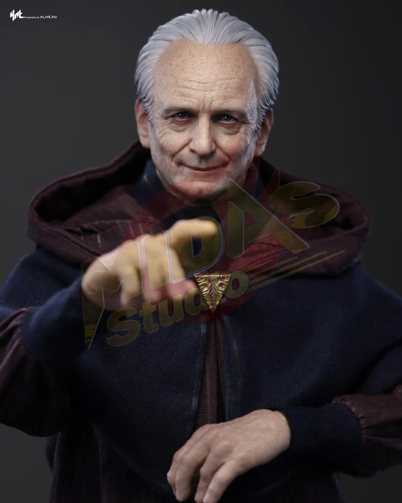 Brand New🔥 Hot Toys 1/6 Scale Star Wars: The Clone Wars – Darth Sidious Collectible Figure (TMS102)