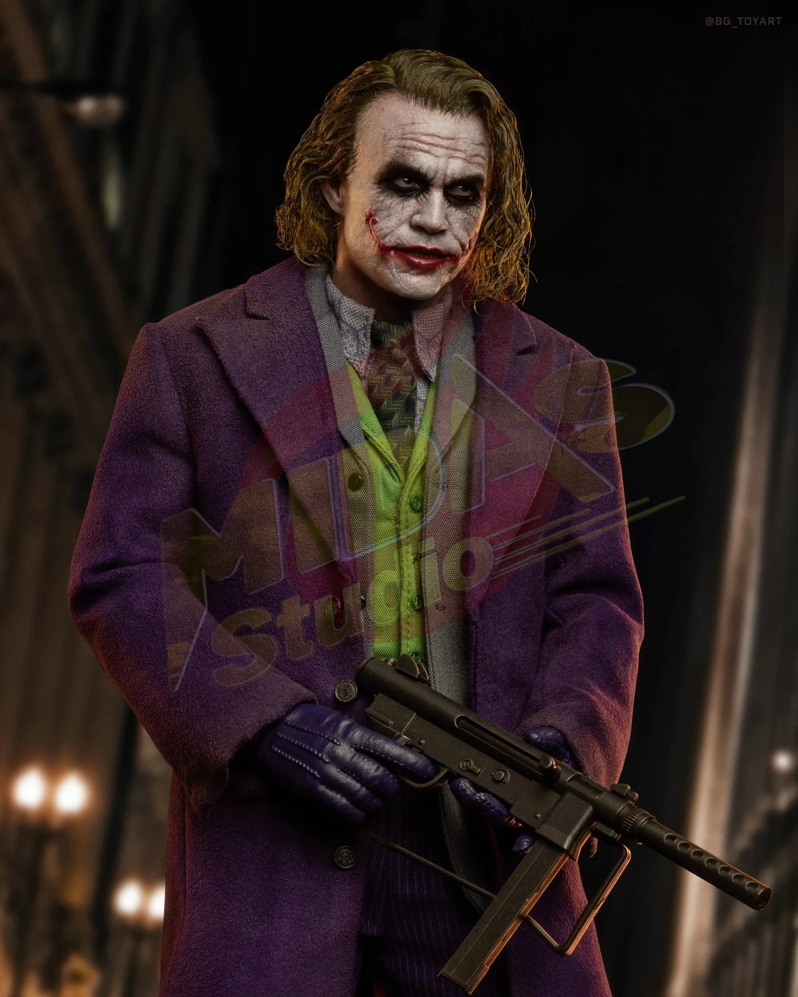 Brand New🔥 Hot Toys 1/6 Scale The Dark Knight Trilogy The Joker Collectible Figure (Rooted Hair, Artisan Edition, DX33AE)