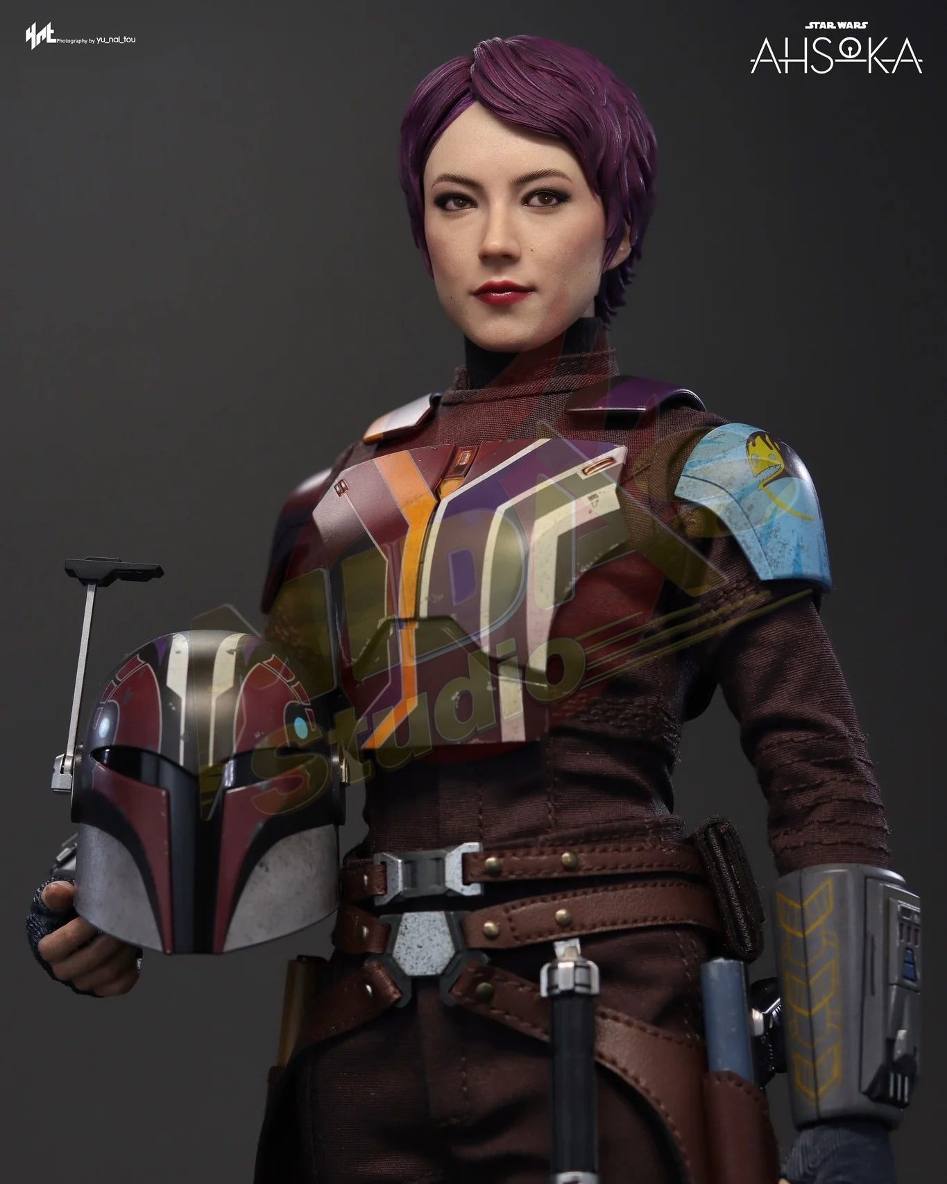 Brand New🔥 Hot Toys 1/6 Scale Star Wars: Ahsoka Sabine Wren Collectible Figure (TMS111)