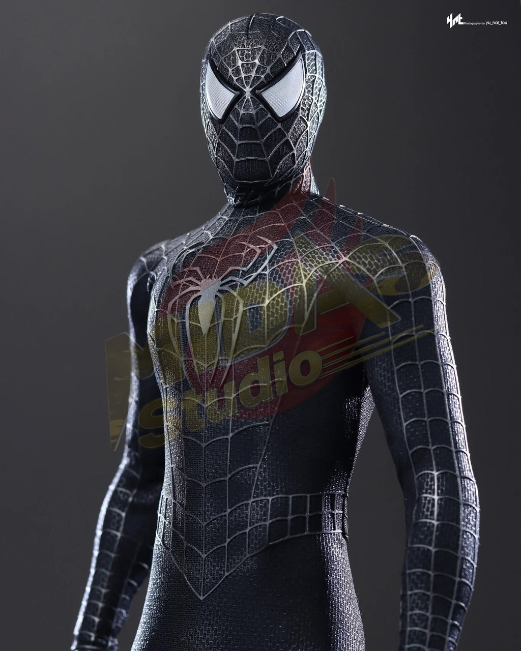 Brand New🔥 Hot Toys 1/6 Scale Spider-Man 3 Spider-Man (Black Suit) Collectible Figure (Deluxe Version, Special Edition, MMS728B)