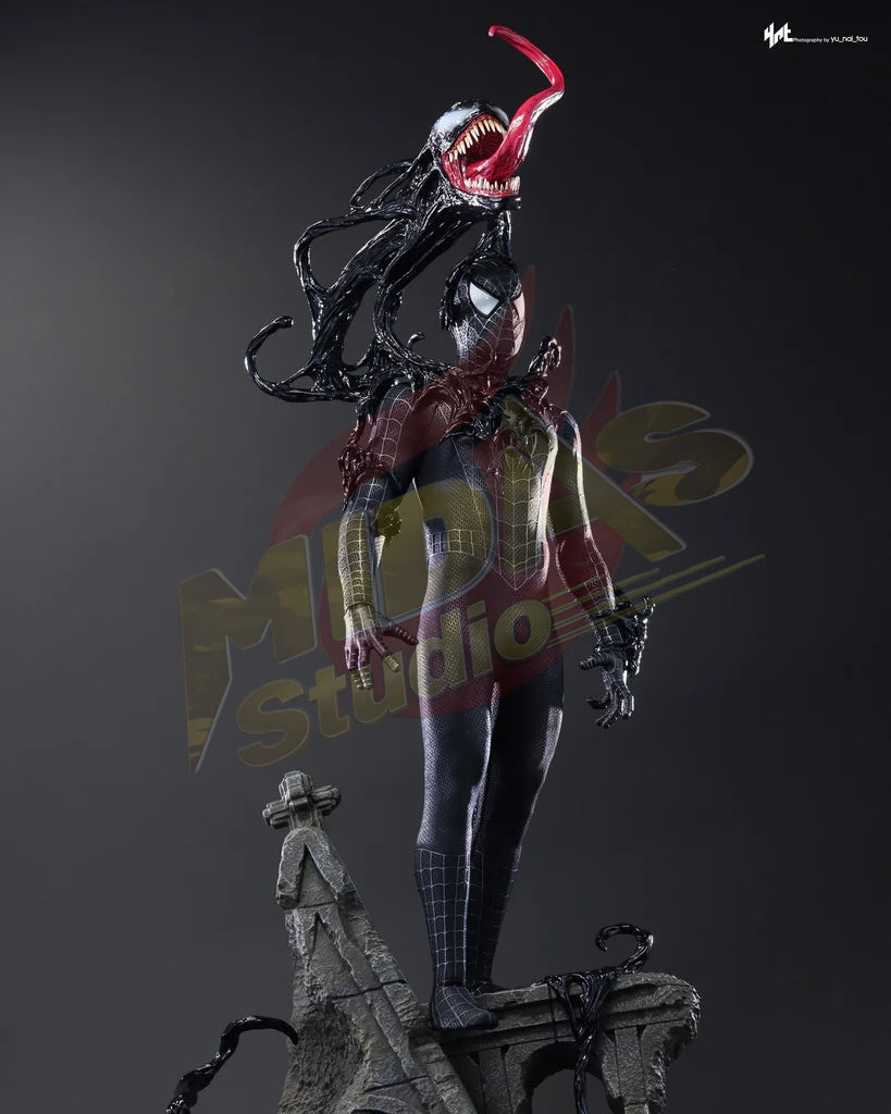 Brand New🔥 Hot Toys 1/6 Scale Spider-Man 3 Spider-Man (Black Suit) Collectible Figure (Deluxe Version, Special Edition, MMS728B)