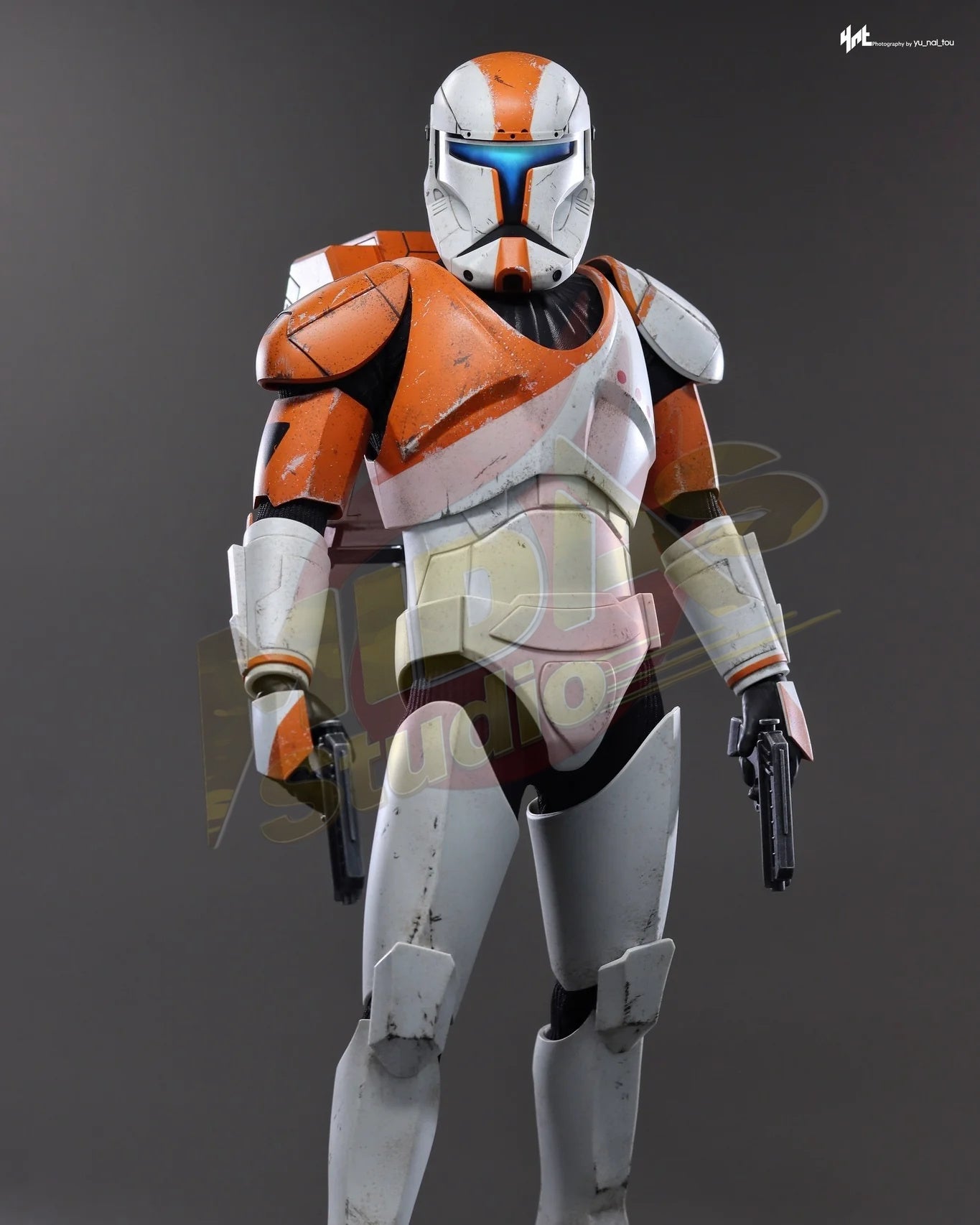 Brand New🔥 Hot Toys 1/6 Scale Star Wars: The Clone Wars Clone Commando Boss Collectible Figure (Hot Toys Exclusive, TMS151)