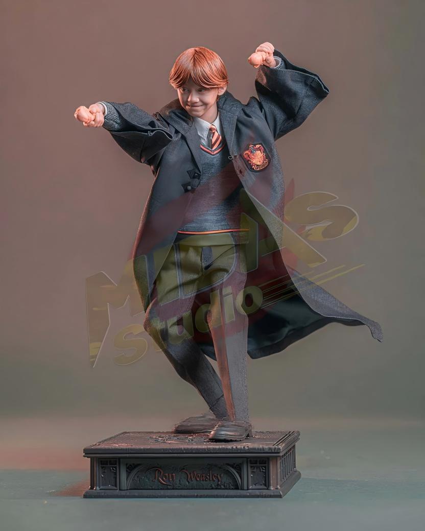 Brand New🔥INART 1/6 Scale Harry Potter Ron Weasley (Deluxe Version, Rooted Hair)