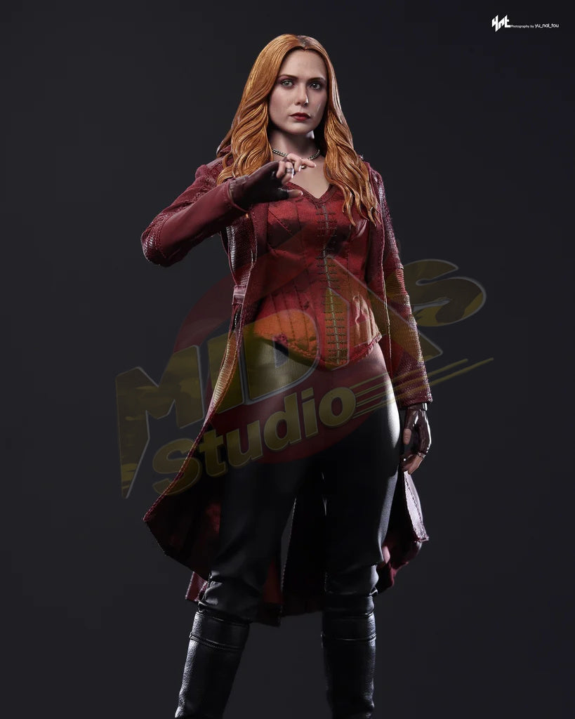 Brand New🔥 Hot Toys 1/6 Scale Avengers: Endgame - Scarlet Witch Collectible Figure (Sculpted Version, DX35)