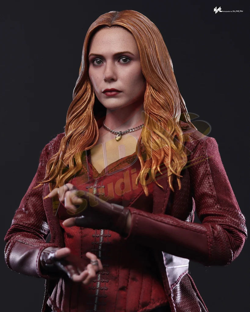 Brand New🔥 Hot Toys 1/6 Scale Avengers: Endgame - Scarlet Witch Collectible Figure (Sculpted Version, DX35)