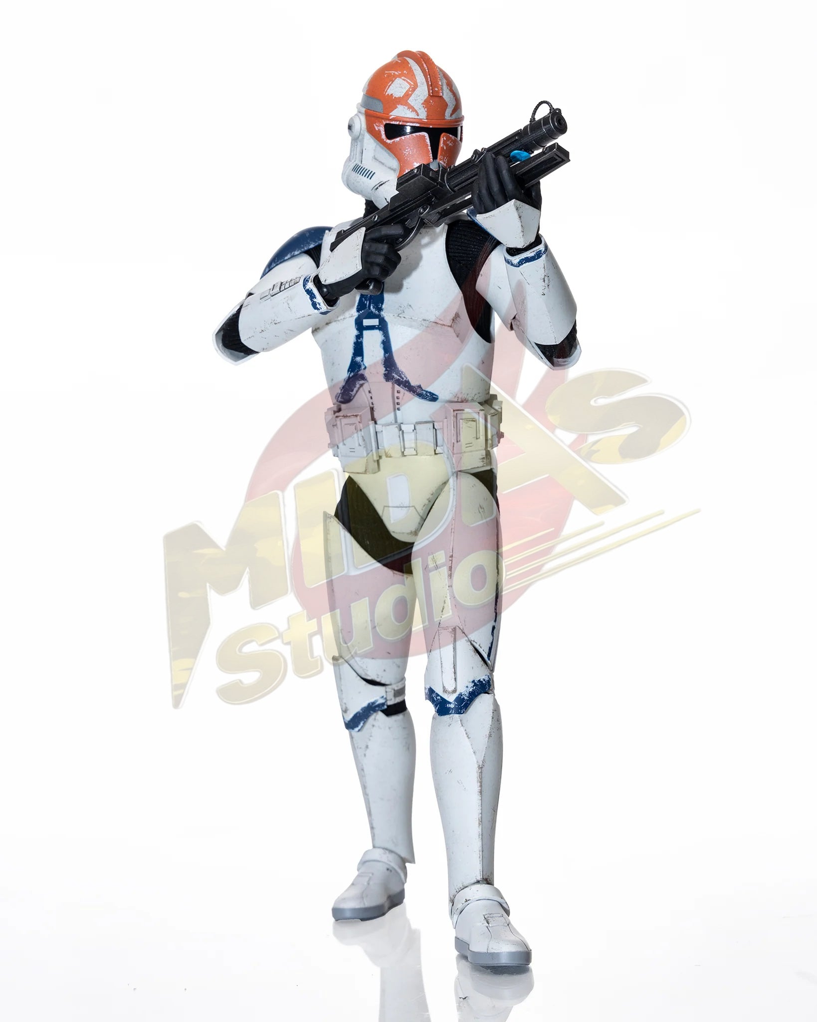 Brand New🔥 Hot Toys 1/6 Scale Star Wars The Clone Wars 501st Battalion Clone Trooper (TMS023, Deluxe Edition) Collectible Figure